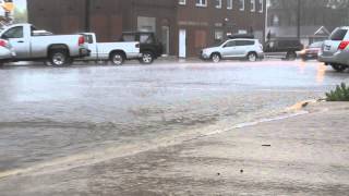 Flash Flood Waterloo Main Street 4_18_13