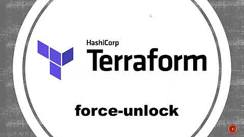 force-unlock in terraform