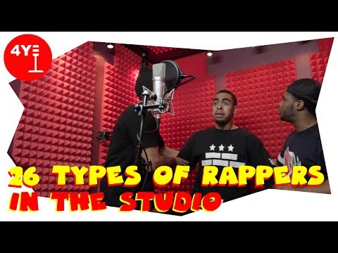 Truth: 26 Types Of Rappers In The Studio (4YallEntertainment Comedy Skit)