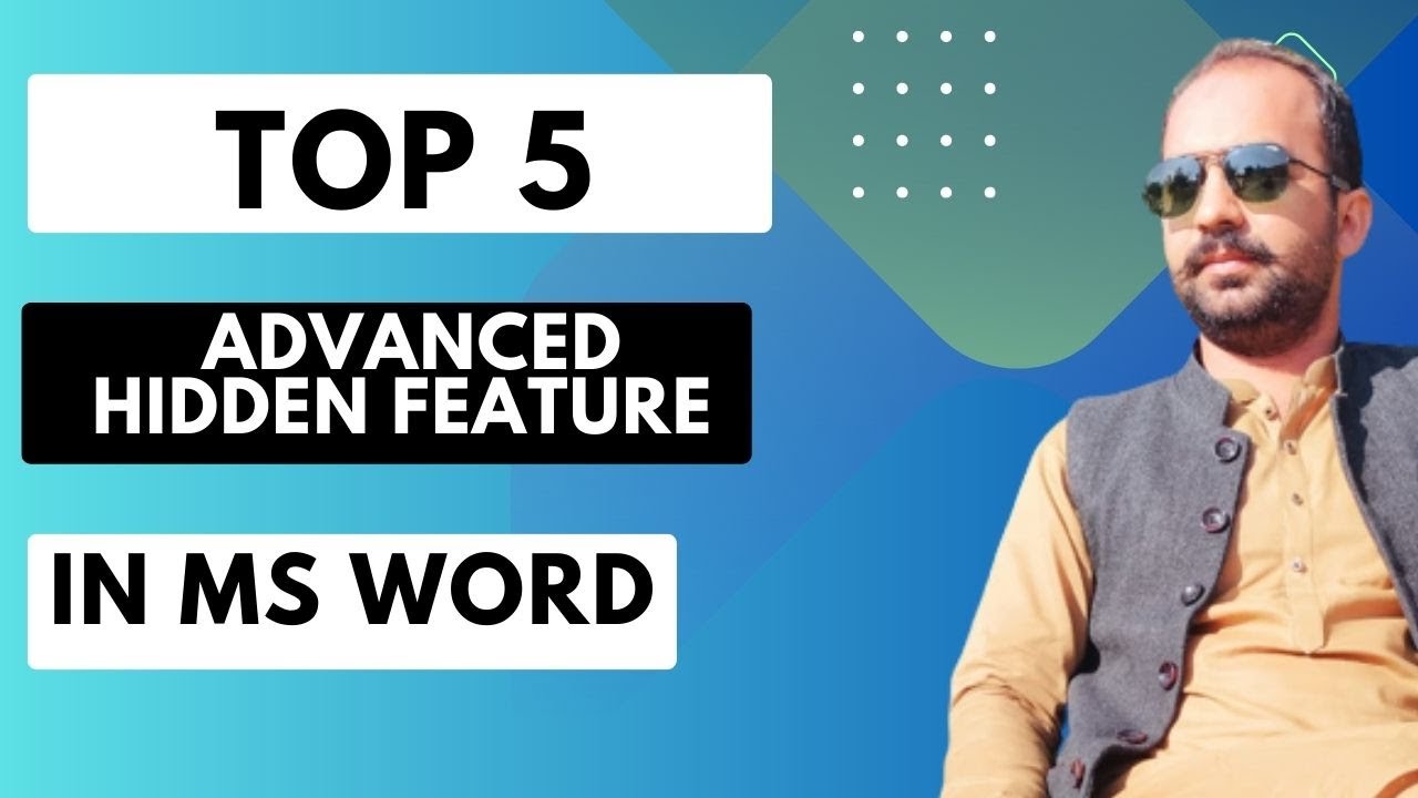 Top 5 Advanced Hidden Feature in MS Word || Every One Needs To Know ...