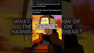 What Was On Hashirama's Forehead? #hashirama #naruto #narutoshippuden #anime What Was On Hashirama's Forehead? #hashirama #naruto #narutoshippuden #anime