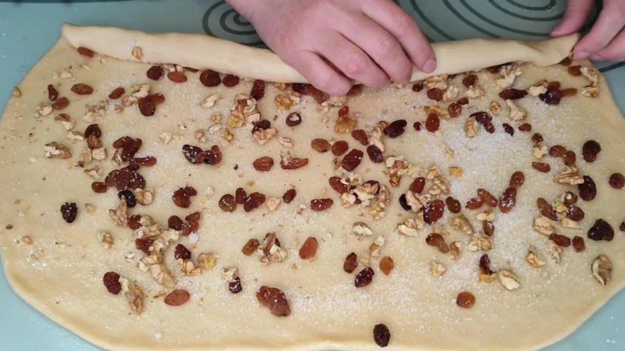 Kaç Tane Yediğinizi Sayamayacak❗ Tadına Doyamayacaksınız❗cevizli📍 kuru üzümlü ❗Nefis çörekler 