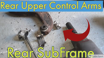 Audi A4 B7 Achterste draagarmen vervangen (subframe verwijderen)