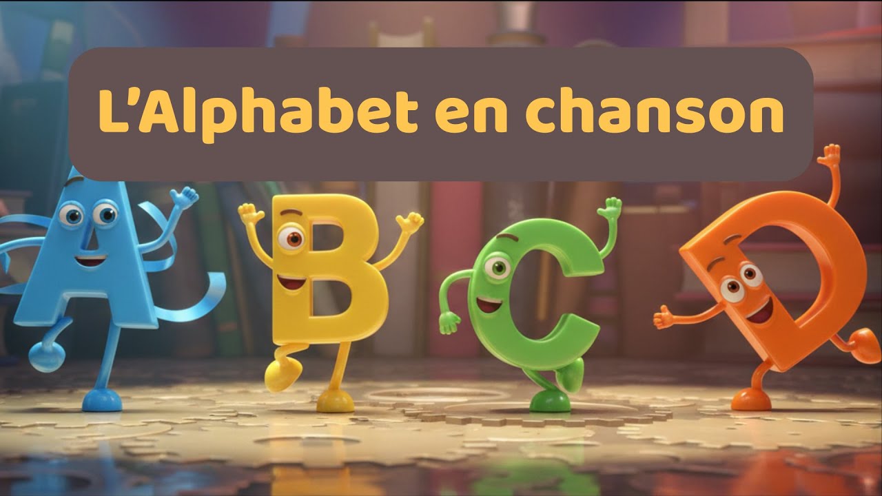 L’alphabet en chanson 🎵 | Apprendre l’ABC en chantant | Comptine éducative enfants