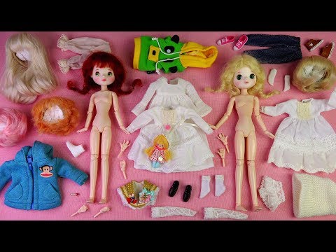 ★관절인형 리틀초 안느마리,올리브 개봉후기★Little Cho Ann Marie &amp;amp; Olive Unboxing/かわいい球体関節人形