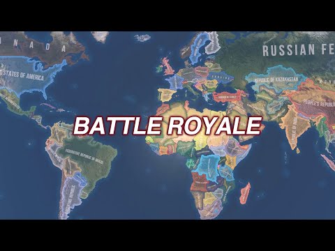 [WW3] Modern Day Battle Royale | HOI4 Timelapse