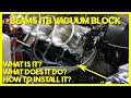 Beams 3sge itb  vacuum block