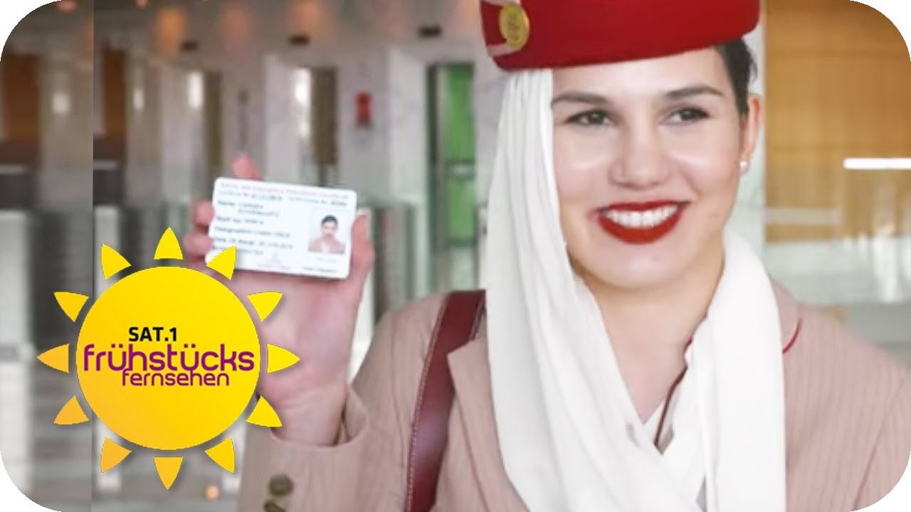 Traumjob Stewardess - besteht Carmen den Abschlusstest? | SAT.1 Frühstücksfernsehen