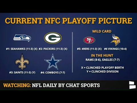 NFL Playoff Picture: NFC & AFC Clinching Scenarios & Standings Entering Week 16 Of 2019 NFL Season