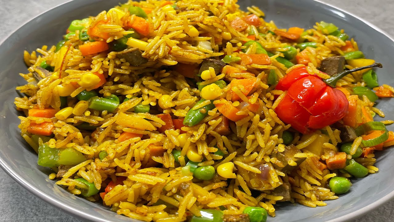 How to make Fried Rice / Cameroon Fried Rice recipe YouTube