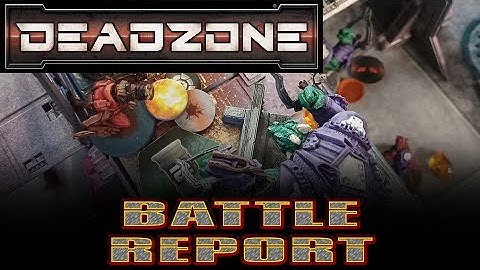 Rebs vs Veer-Myn - Deadzone Battle Report