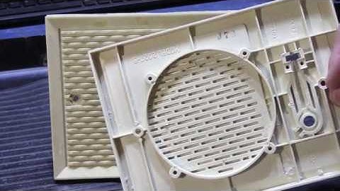 Re-Whitening a NuTone Model 2027 Inside Remote Station