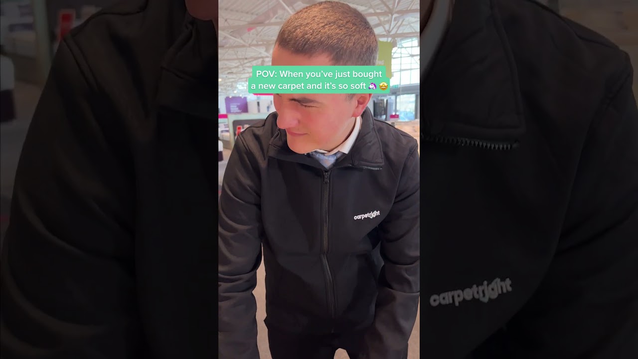 When the carpet feels so good 😍