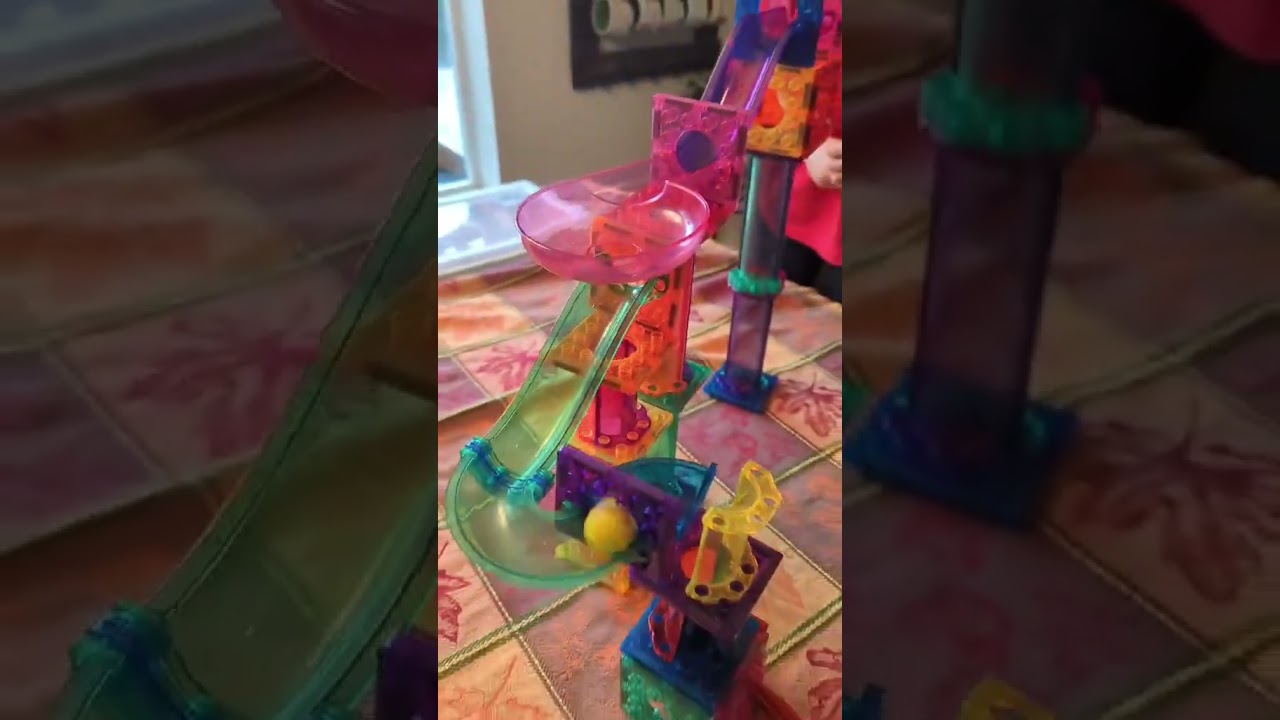 Rowan and Sollies marble run magic