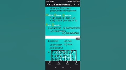 ThinkerActive Science Workbook Ch-1 Best Solution STD-6