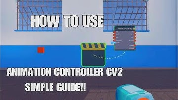 How to use the ANIMATION CONTROLLER ON SCREEN MODE! |Rec Room CV2