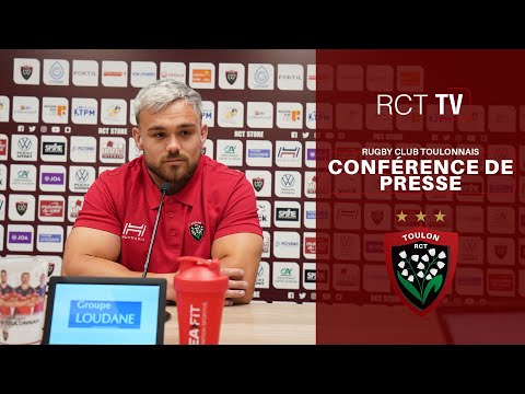 Conférence de presse d'avant-match J24 Clermont/Toulon