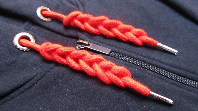 Ave Craft: How to Tie Hoodie Strings for beginners. Easy instructions for  tying hoodie knots. 