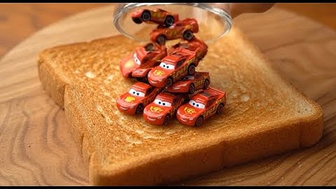 4 hours of AI ASMR Spreading items on toast to help you sleep