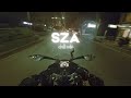 SZA Playlist Mix - Chill Night Ride With Me