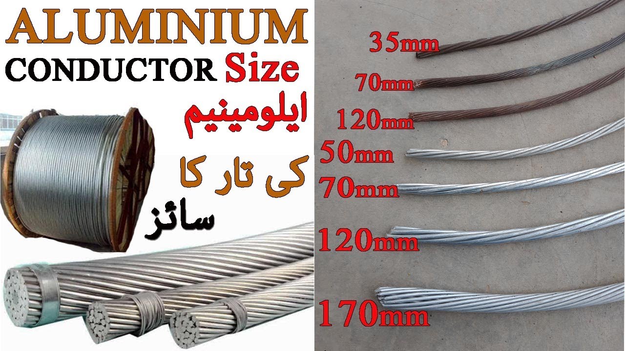 Aaac Conductor Size Chart
