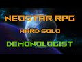 Neostar RPG solo Demonologist (Starcraft II)