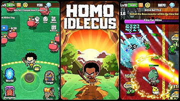 Homo Idlecus (Gameplay Android)