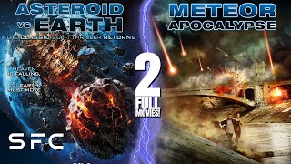 Asteroid Vs Earth + Meteor Apocalypse | 2 Full Action Disaster Movies | SciFi Double Feature