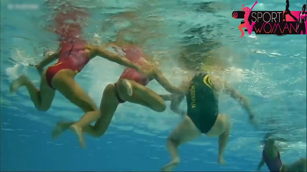 Underwater Camera Women's Water polo - Australia vs Spain - YouTube.