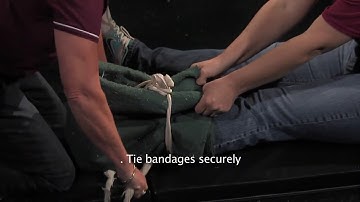 CERT Skills Training - Soft Splint