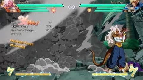 Android 21 Solo Midscreen 50% Cross-up