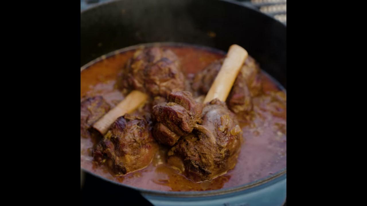 Delicious Lamb Shank Tagine Using The er GBS Dutch Oven YouTube