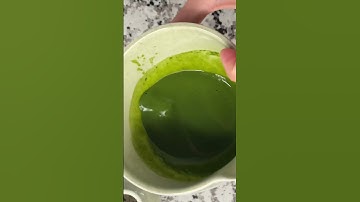 THE EASIEST #MATCHA TO MAKE AT HOME #MATCHALATTE #LATTE #ASMR