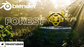 I Made a Realistic Forest Environment In Blender