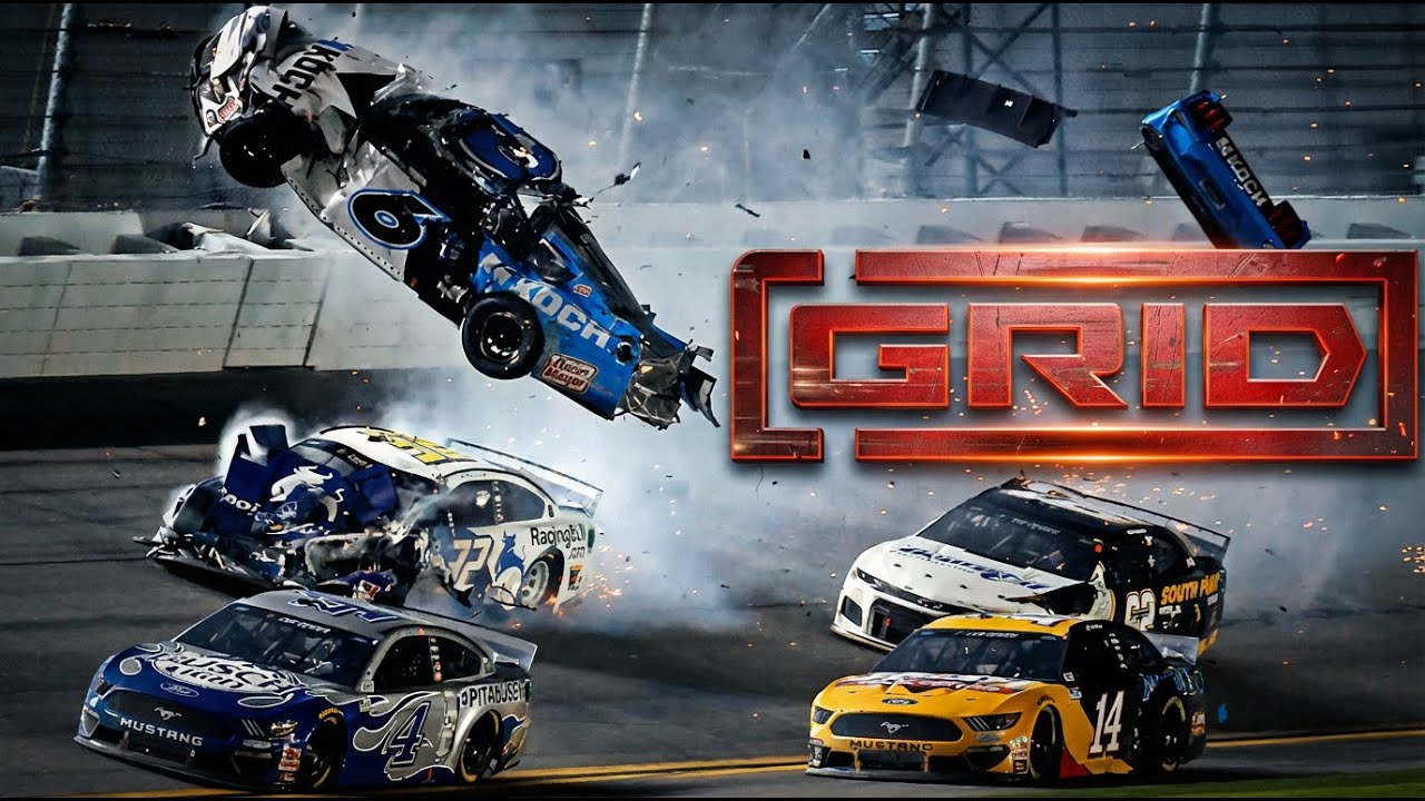 улётные гонки на тачках NASCAR в GRID 2019