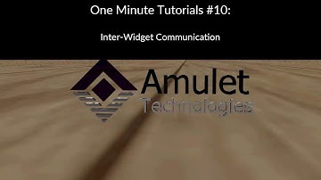 Inter-Widget Communication #10
