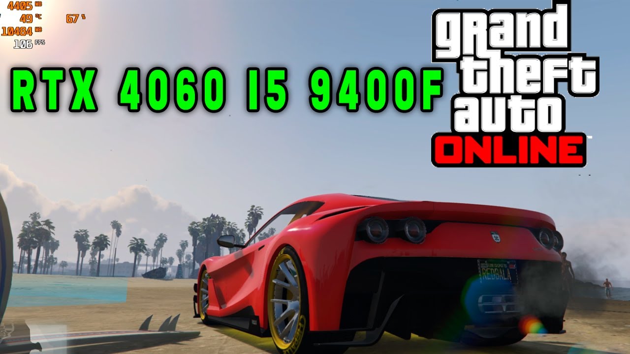 TESTE GTA V ONLINE RTX 4060 I59400F YouTube 