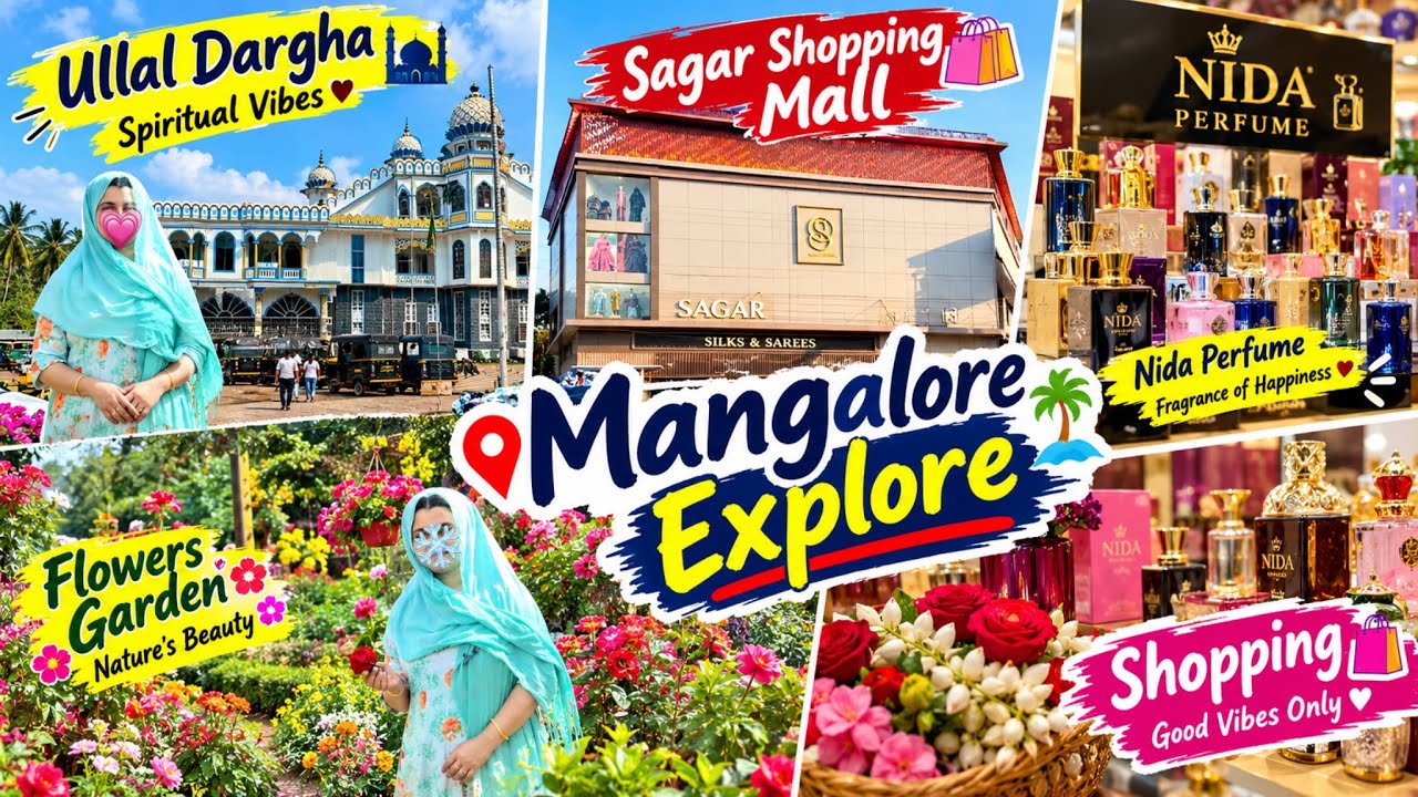 Mangalore Village Vibes 🌿🌸 Beautiful Garden Explore Flowers & Kids Fun | Day 2 Vlog
