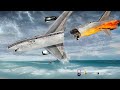 Flew Into The BERMUDA TRIANGLE - All System Failure! Landings On The Water Besiege Plane Crash