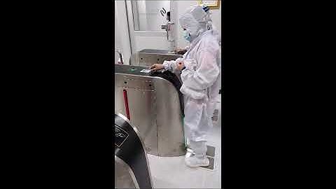 ESD Gate, ESD turnstile gate, Flap barrier gate ESD system from Lanebo automation