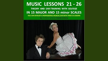 Lesson 22, Part 4b, Ear-Training With Solfege in the Sol Minor, G Minor Scale, Listen, Sing,...