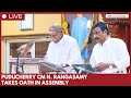 Puducherry CM N. Rangasamy takes oath in Assembly after election win
