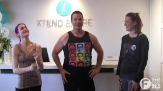 The Fresh Radio crew try XTEND BARRE