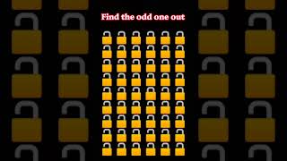 find the odd emoji out #emojichallenge #emoji #trending #games #100k # #guesstheemoji #shortvideo