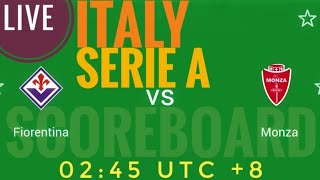 Fiorentina  VS Monza ITALY Serie A 2024 LIVE SCORE