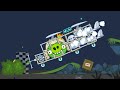 Bad Piggies - Flight In The Night Walkthrough With Zombie Piggies and Bone Inventions!