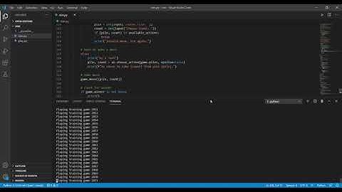 CS50AI - Project 4b: Nim