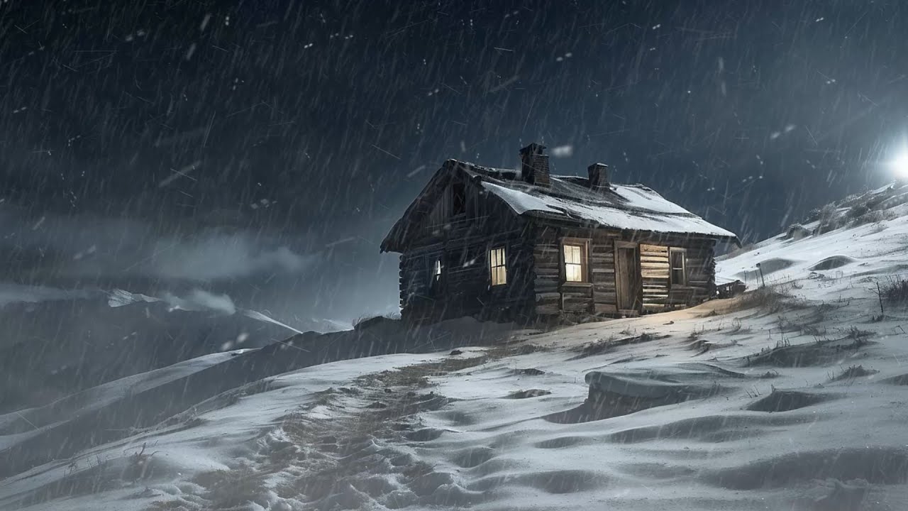 ❄️ ASMR «Метель»┇Успокаивающие звуки ветра и снега для релаксации