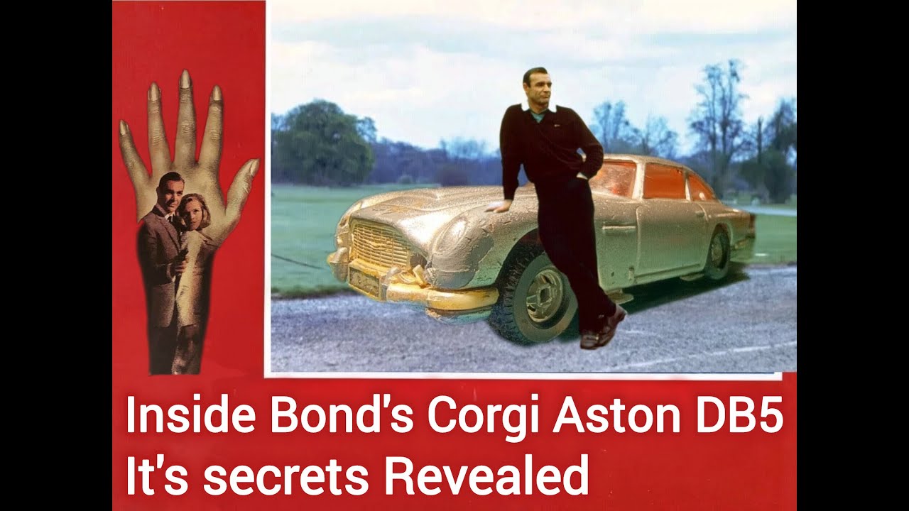 Aston Martin от Corgi Джеймса Бонда. Подробное описание, раскрывающее секреты DB5.