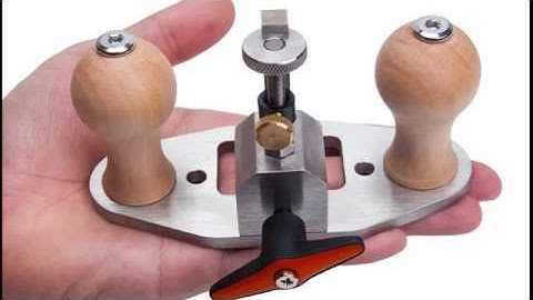 Admini Router Plane with Depth Stop Hand Plane